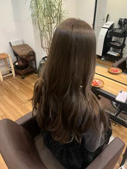 透明感カラー🫒