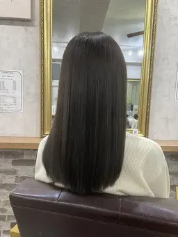 カット+縮毛矯正+トリートメント