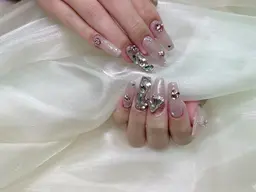 🉐スカルプ長さ出し⭐️パーツつけ放題🎀初回オフ無料