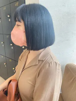 【🌈安定の高発色💕】ケアブリーチ＋ADMIOカラー＋トリートメント