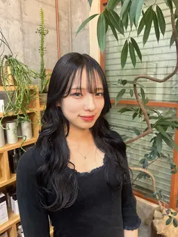 【ツヤ髪🥣✨️】就活生向けの透明感ナチュラルカラー🌿.∘