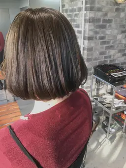 【⭐️癖毛解消⭐️】コスメストレートパーマ & 超音波アイロン&ナノスチーム& 最高級3stepトリートメント