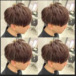 🉐今だけ‼️🦉メンズカット➕カラー➕超音波アイロン付きトリートメント