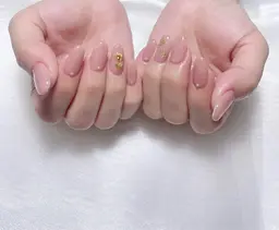 オフ込み🤍シンプルオフィスネイル