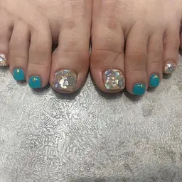 〈ご新規様限定〉オフ込❤︎持込ok🙆‍♀️✨フット💅90分アートコース