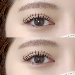 《シマーラッシュ》(まつ毛エクステ+パーマ)逆睫毛が気になる方必見!