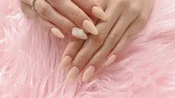 HANDワンカラーorラメ➕2本アート(シールとパーツok)