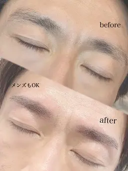 2・3月限定【メンズオンリー募集】リクエスト開始⭐︎Myeyebrowsモニターモデル⭐︎¥34800→¥11000