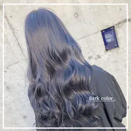 🎀💙✨就活,校則などに！✨ダークトーンColor➕トリートメント💙🎀#黒染め #暗染め