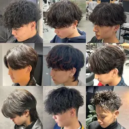 🔥限定56%オフ🔥【選べる相談メンズパーマ】カット+パーマ　※ツイスパ※波巻き※無造作※シャドウパーマ