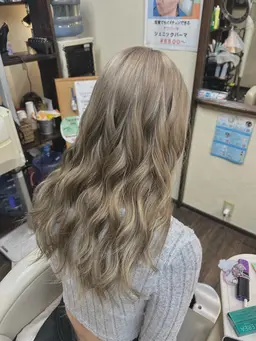 (カット)+ブリーチ+カラー+(シェービング)