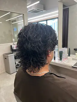 メンズカット＋ツイストスパイラルパーマ⭐️