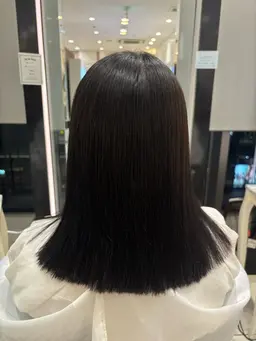 ストレートパーマ　縮毛矯正