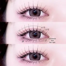 【 パリエク𝟴𝟬本 】パリジェンヌラッシュリフト + フラットラッシュ ✦