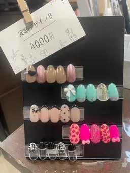 定額アートネイルB