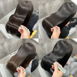 人気No.2🥈メニュー【カット+美髪矯正+髪質改善トリートメント】40,700円→16,500円‼️ブリーチ毛不可🆖