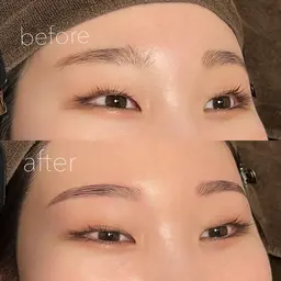 【期間限定50%OFF❤️‍🩹】眉毛メニュー✨美眉スタイリング込み＋眉毛WAX＋メイク（間引き・カットなし）