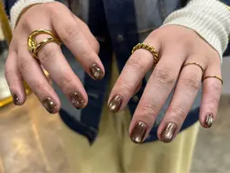 ミニモ限定メニュー🐋マグネットネイル！(オフ込み価格)フィルイン無料