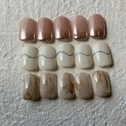 【スタンダードコース/オフ込】🌿シンプル系ニュアンスデザイン50個以上からご選択/色かえ可🌿