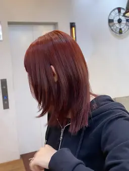 【Wカラー（ブリーチなし）】3stepトリートメントプレゼント🎁