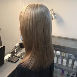 【全員】《リタッチ》「OLAPLEX」ケアブリーチ+ワンカラー💭🪽(ロング料金無し)〈ミニモ限定〉