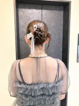 【人気No.1】お呼ばれヘアセット💐🤍ྀི