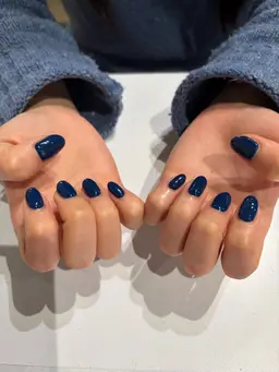 ワンカラーネイル💅(オフ長さ出し×)
