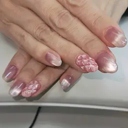 【モデルメニュー】オフ無し定額デザインネイル【色変え可】