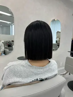 ☂️縮毛矯正+超音波トリートメント(部分矯正の方はご相談ください♪)