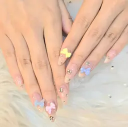 【オフなし】アクリルスカルプ やり放題 シンプルコース