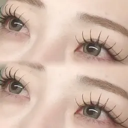 LEDマツエク(100本￥4640/120本￥5150)