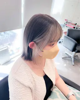 インナーブリーチ＋カラー＋トリートメント（ケアブリーチ込み）