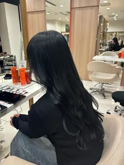 ブリーチ無しワンカラー🩵🩷　＋　3step トリートメント🌟