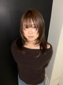 【U24】ブリーチなしダブルケアカラー🫧‪🧊［明るめ透明感カラー］🐰🎀💗