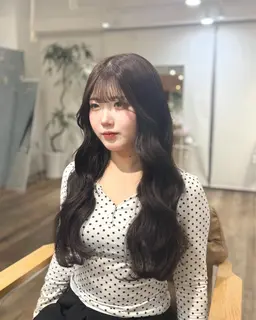 【迷っている方はこちら✨】艶感美容液カラー🥣×似合わせカット／髪質で選べるシャンプートリートメント🫧♡