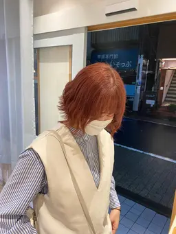 似合わせワンカラー✨+カット✂︎【ロング料金+¥550~¥1100】