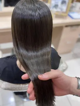 ≪営業後モデル🌙18:00以降受付・予約リクエスト≫縮毛矯正リタッチ(根元6センチまで)✨