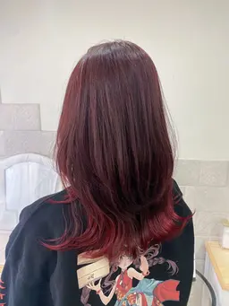 【ミディアム限定✨】カット+フルカラー+超音波トリートメント