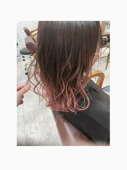 ⭐️ポイントデザインカラー＋全体カラー＋トリートメント🍭🥣