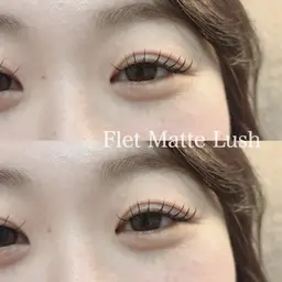 【美まつ毛set🎀】フラットつけ放題(オフ込)＋アイシャンプー🫧＋保湿コーティング付🌟LINE予約でずっと同価格