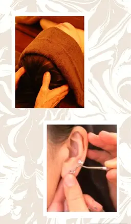 ドライヘッドマッサージ&耳ツボジュエリー