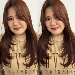 《🌸韓国風🌸》『顔まわりレイヤー』全体カット➕トリートメント✨