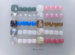 【フット】🍒シンプルコース🍒シンプルデザインで綺麗な足元に✨