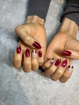 【初回オフ無料✨】ワンカラーorラメグラデーション🎀꙳.*《パラジェル変更無料ウォーターケア付き》