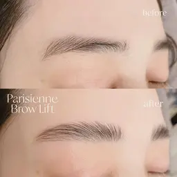 ✧ パリジェンヌラッシュリフト+眉WAX 骨格から割り出す黄金比デザイン