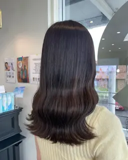 【U24】似合わせカット&透明感カラー ※24歳以下対象 ※鎖骨下はロング料金+30分