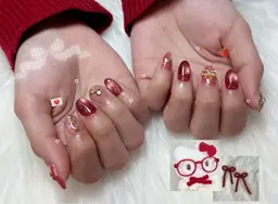 【1/26​〜​2/23まで40%off♥】オフなし期間限定パーツも🆗ハンド持ち込みデザイン💖⪩⪨꙳⋆