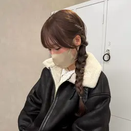 【🌸学割U22🌸】🥣カット+【透明感💯】ブリーチなしダブルカラー+2stepトリートメント