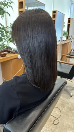 【1月新規指名限定】髪質改善ストレート＋カットレッスンモデル,ブリーチ、ホームカラー履歴の方不可