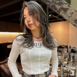 【"U22ミニモ学割限定⭐︎必ず理想に導く"】ハイライトカラー＋海外レイヤー＋ケアトリートメント